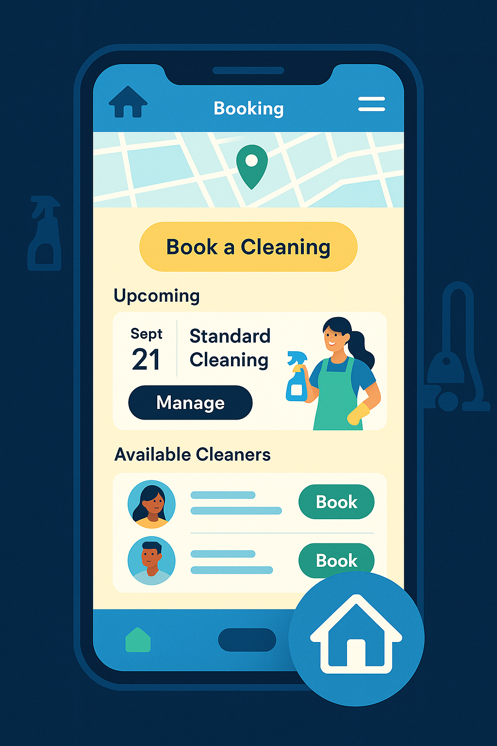 Home Cleaning Booking Platform
