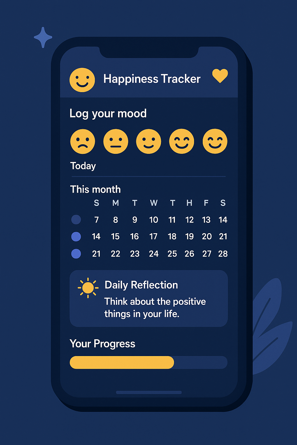 Happiness Tracker App