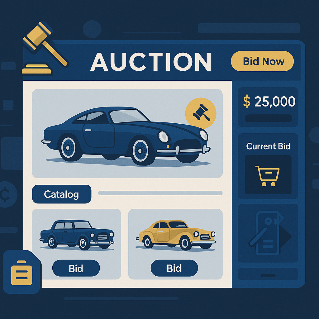 Vintage Car Auction Platform